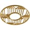 Ekena Millwork Empire Architectural Grade PVC Pierced Ceiling Medallion, Gold, 24"OD x 8 3/4"ID x 3/4"P CMPP24EPSGO - alternate 5